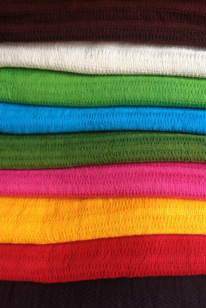 handmade cotton blouse colors authentic Mexican design