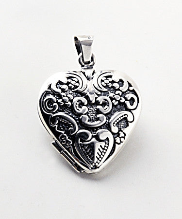 925 silver sale heart locket